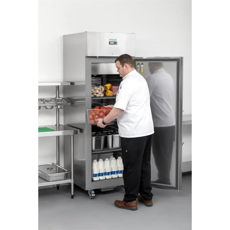 Armoire réfrigérée professionnelle Polar Série U 700 litres, haute efficacité énergétique