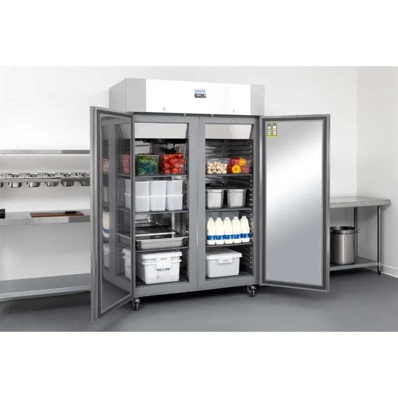 Armoire réfrigérée professionnelle Polar Série U 1400 Litres, haute efficacité énergétique