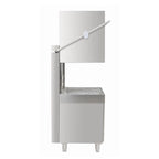 Lave-vaisselle à capot traversant Buffalo Digital avec pompe de vidange 9,7 kW triphasé