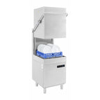 Lave-vaisselle à capot traversant Buffalo Digital avec pompe de vidange 9,7 kW triphasé