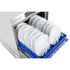 Lave-vaisselle numérique sous comptoir Buffalo avec pompe de vidange panier 500 mm 2,9 kW raccordement monophasé