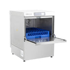 Lave-vaisselle numérique sous comptoir Buffalo avec pompe de vidange panier 500 mm 2,9 kW raccordement monophasé