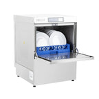 Lave-vaisselle numérique sous comptoir Buffalo avec pompe de vidange panier 500 mm 2,9 kW raccordement monophasé