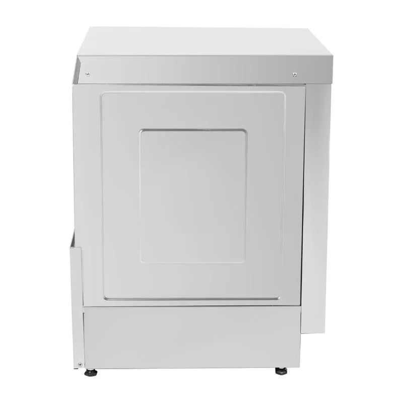 Lave-vaisselle numérique Buffalo à encastrer avec pompe de vidange, panier 500 mm, 5.4 kW