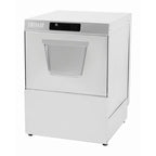Lave-vaisselle numérique Buffalo à encastrer avec pompe de vidange, panier 500 mm, 5.4 kW