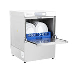 Lave-vaisselle numérique Buffalo à encastrer avec pompe de vidange, panier 500 mm, 5.4 kW
