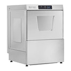 Lave-vaisselle numérique Buffalo à encastrer avec pompe de vidange, panier 500 mm, 5.4 kW