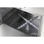 Lave-vaisselle numérique sous comptoir Buffalo avec pompe de vidange panier 500 mm 2,9 kW raccordement monophasé