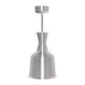 Lampe chauffante Buffalo avec finition argentée