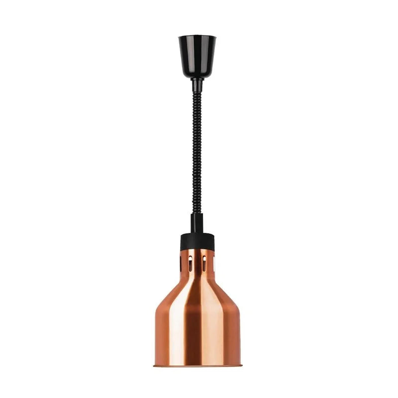 Lampe chauffante télescopique Buffalo finition cuivre