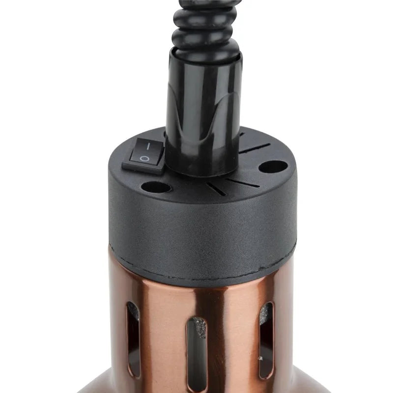 Lampe chauffante télescopique Buffalo finition cuivre