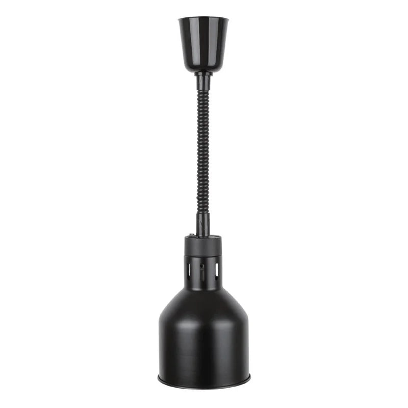 Lampe chauffante télescopique Buffalo avec finition noir mat