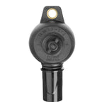 Lampe chauffante ronde télescopique Buffalo finition argentée