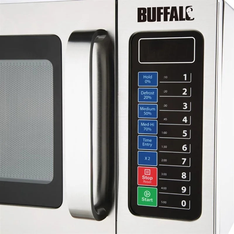 Micro-ondes professionnel Buffalo 25 L 1000 W programmable