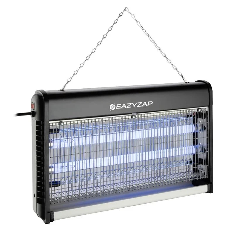 Eazyzap destructeur d’insectes LED 100 m² 14 W, économe en énergie