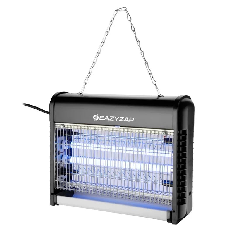 Eazyzap destructeur d’insectes LED 50 m² 9 W, économe en énergie