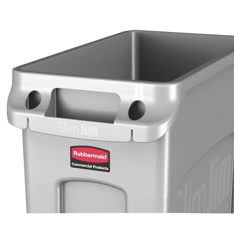 Poubelle Rubbermaid Slim Jim 87L