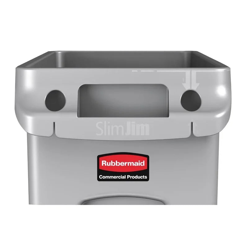 Poubelle Rubbermaid Slim Jim 87L
