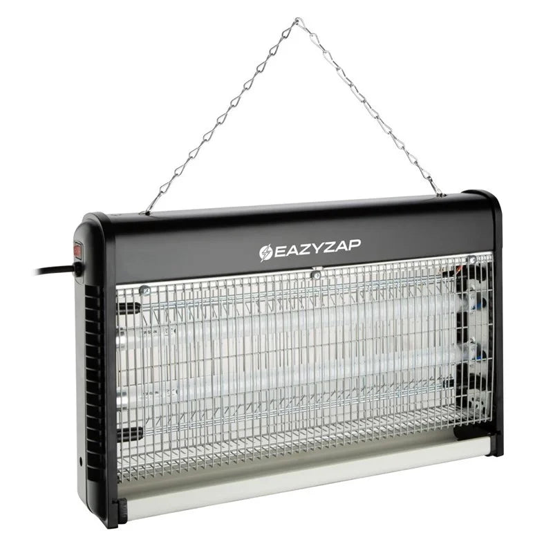 Eazyzap destructeur d’insectes LED 100 m² 14 W, économe en énergie
