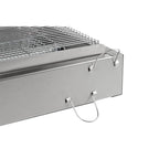 Eazyzap destructeur d’insectes LED 100 m² 14 W, acier inoxydable brossé, écoénergétique