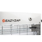 Eazyzap destructeur d’insectes LED 100 m² 14 W, acier inoxydable brossé, écoénergétique