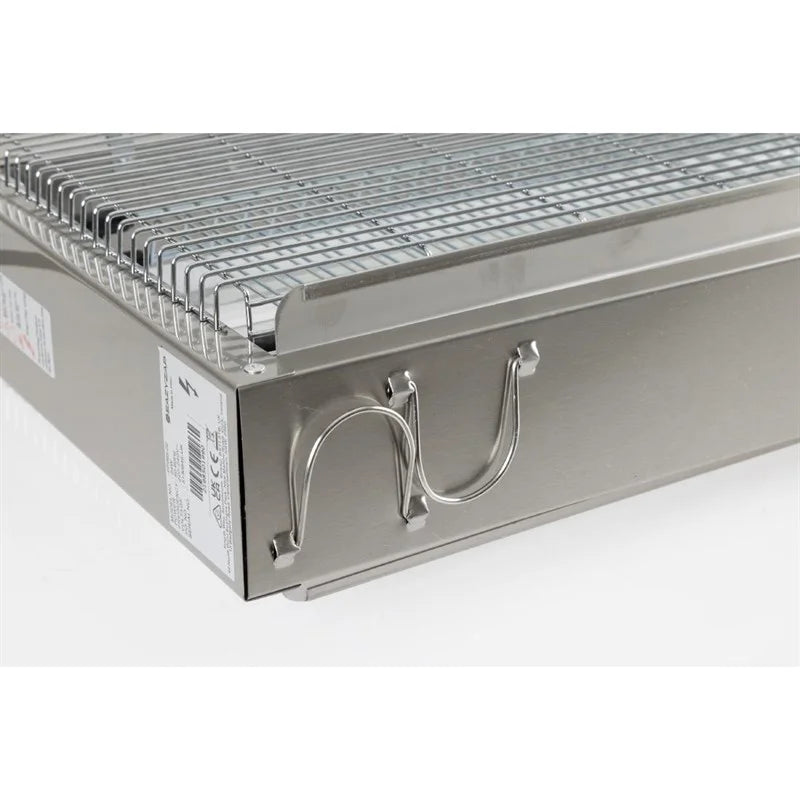 Eazyzap destructeur d’insectes LED 150 m² 20 W, acier inoxydable brossé, économe en énergie