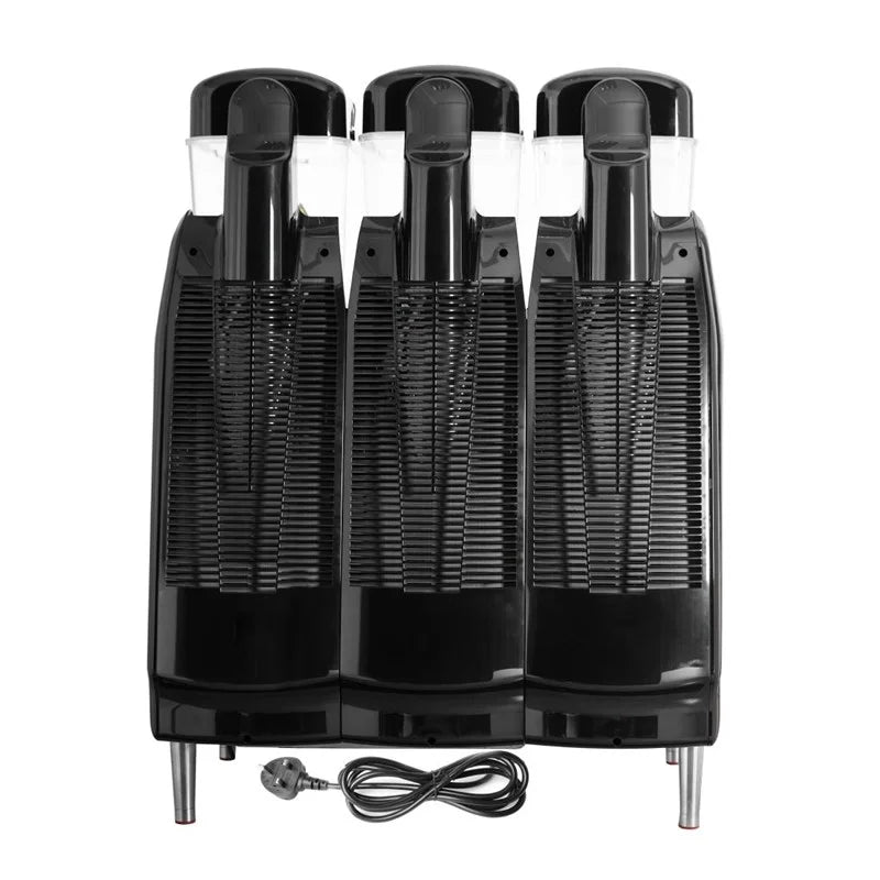 Machine à granité Polar Série U 3 x 12 Litres adaptée aux boissons pauvres en sucre et en alcool