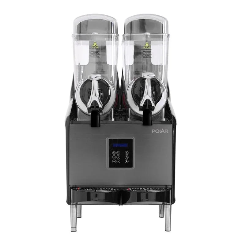 Machine à granité Polar série U 2 x 12 litres adaptée aux boissons pauvres en sucre et en alcool