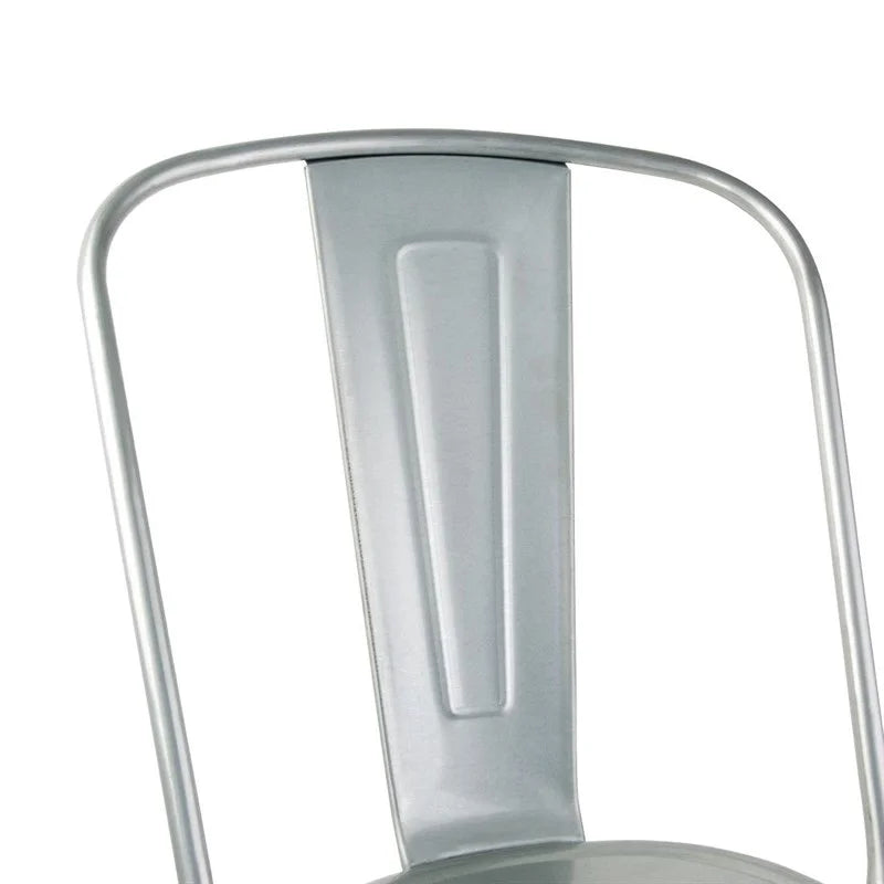 Chaises de bistrot Bolero en acier galvanisé (lot de 4)