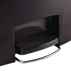 Rubbermaid Slim Jim Front Step Poubelle à pédale noire 90L