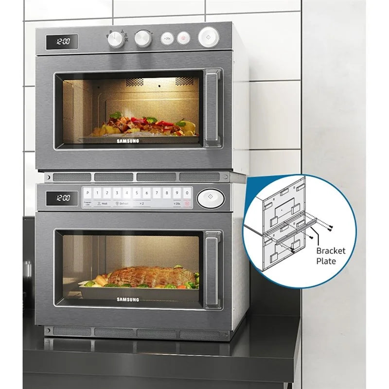 Micro-ondes professionnel Samsung 26 Litres 1850W, commande manuelle