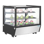 Vitrine réfrigérée de comptoir Polar Série G 120 Litres, carrée