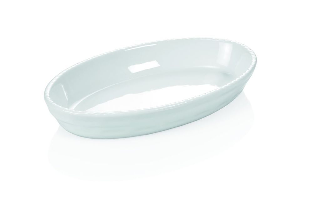 Moule de cuisson/plat à gratin longueur 32 cm, largeur 19,5 cm, hauteur 5 cm