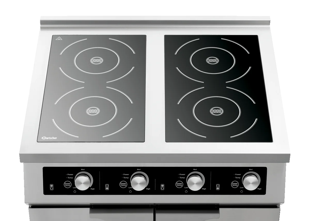 Bartscher Cuisinière à induction 4 zones GU