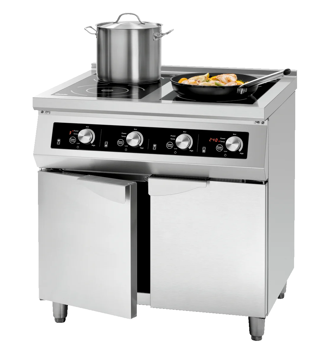 Bartscher Cuisinière à induction 4 zones GU