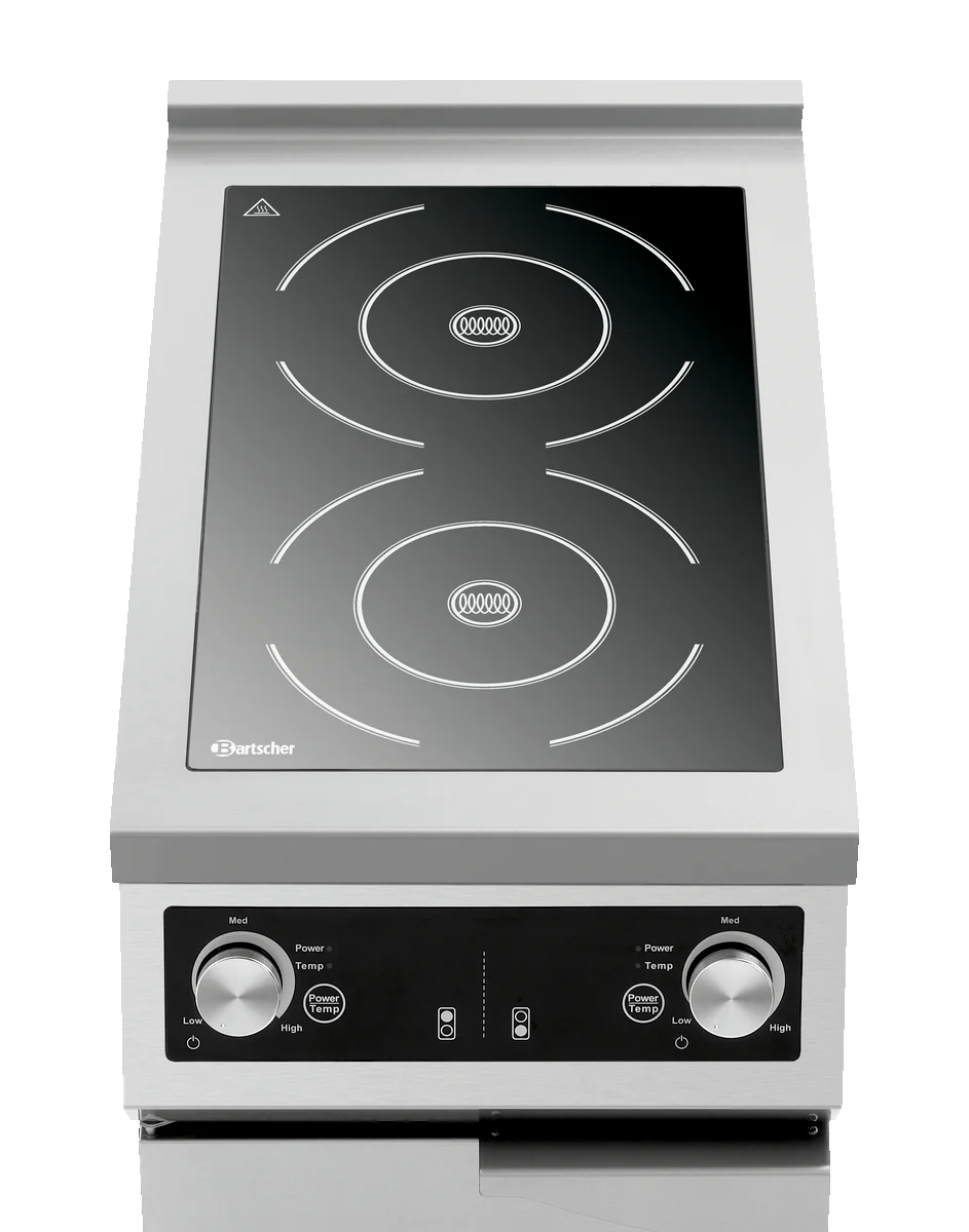 Bartscher cuisinière à induction 2 zones GU