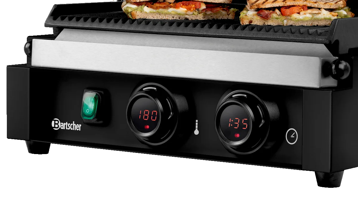 Bartscher grill à contact / grill à panini « Panini-MDI » 1R S