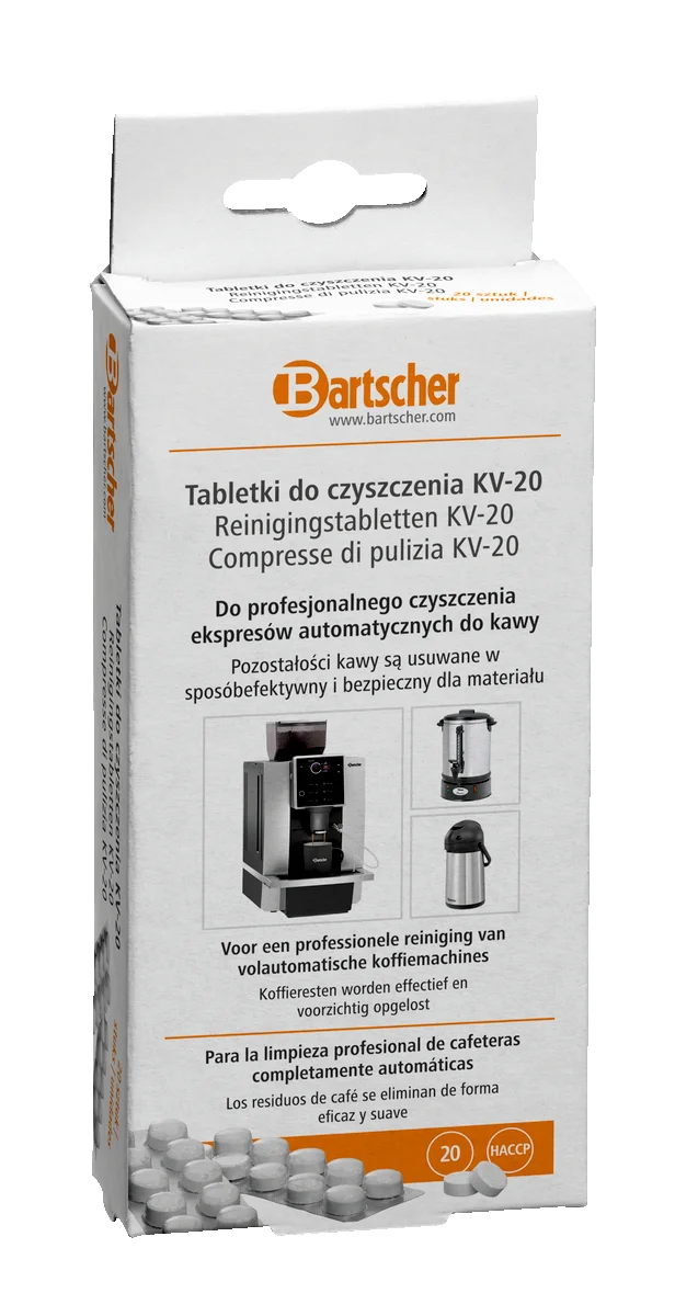 Pastilles de nettoyage Bartscher KV-20
