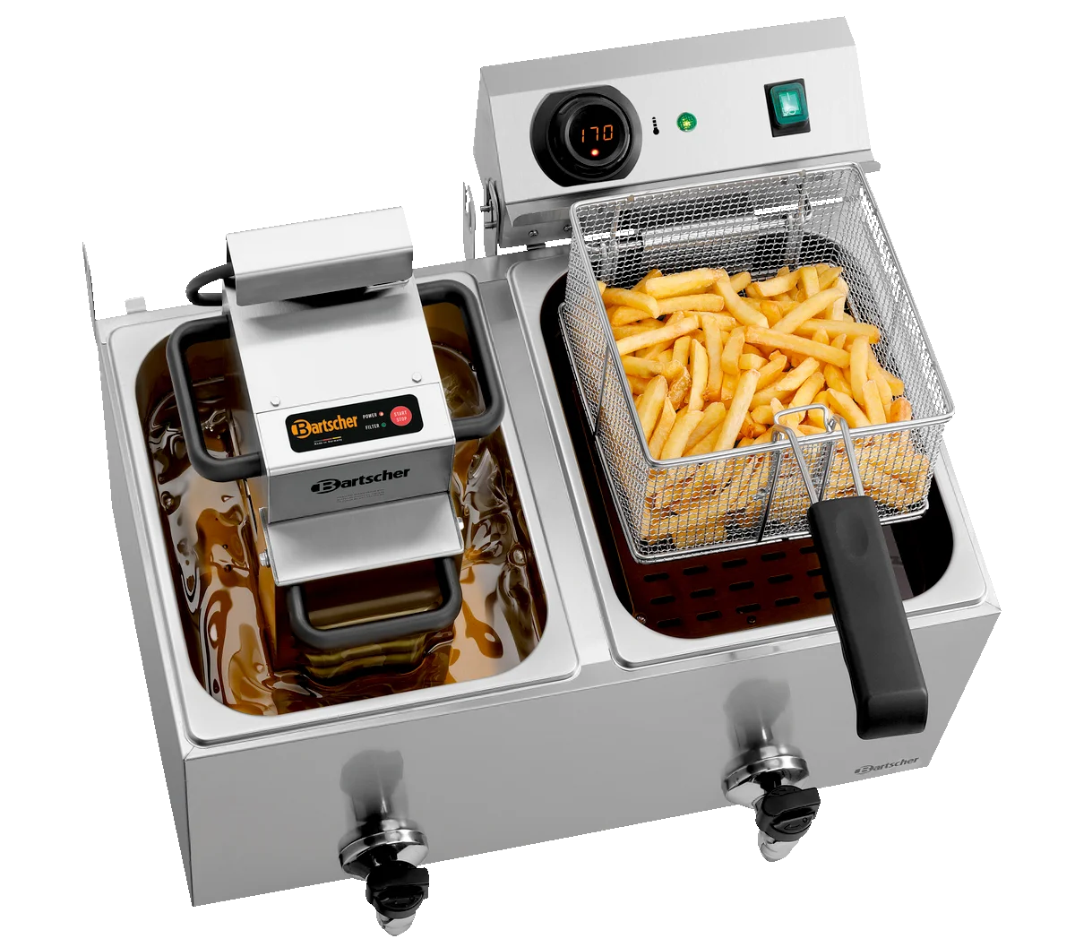 Bartscher Filtre à huile de friture TK60