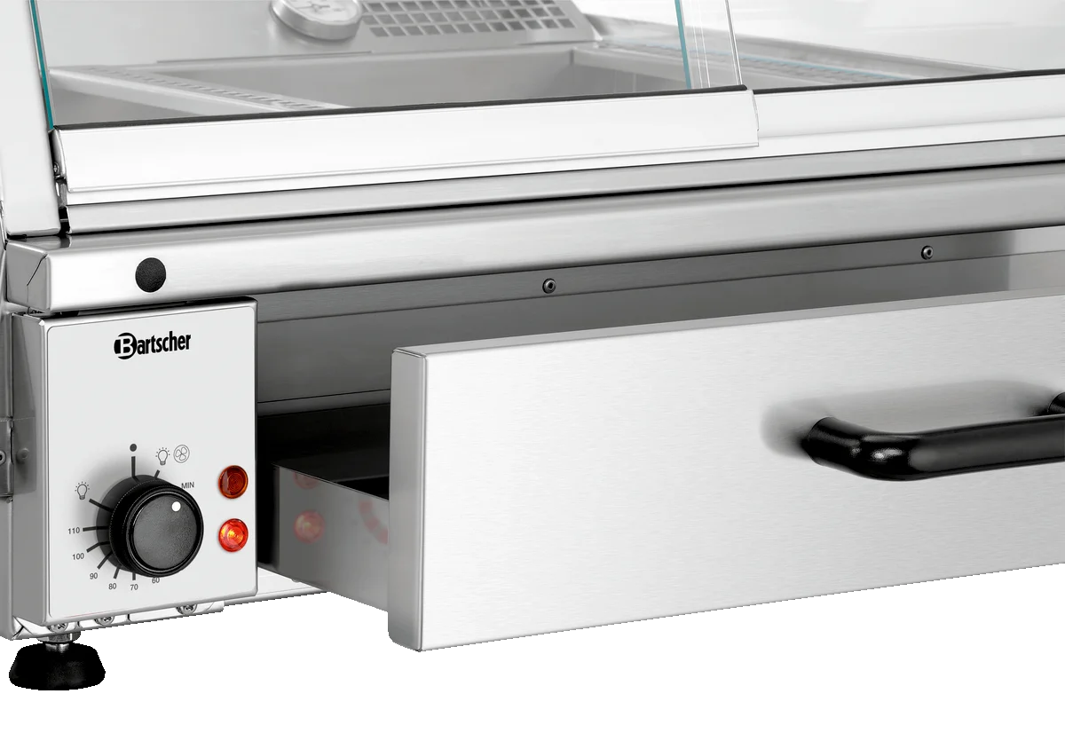 Bartscher Vitrine chauffante GN2110-R