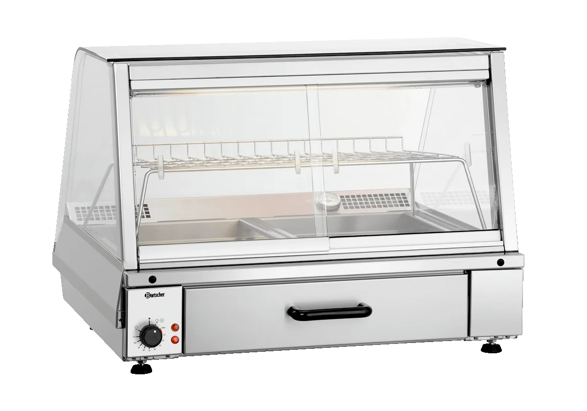 Bartscher Vitrine chauffante GN2110-R