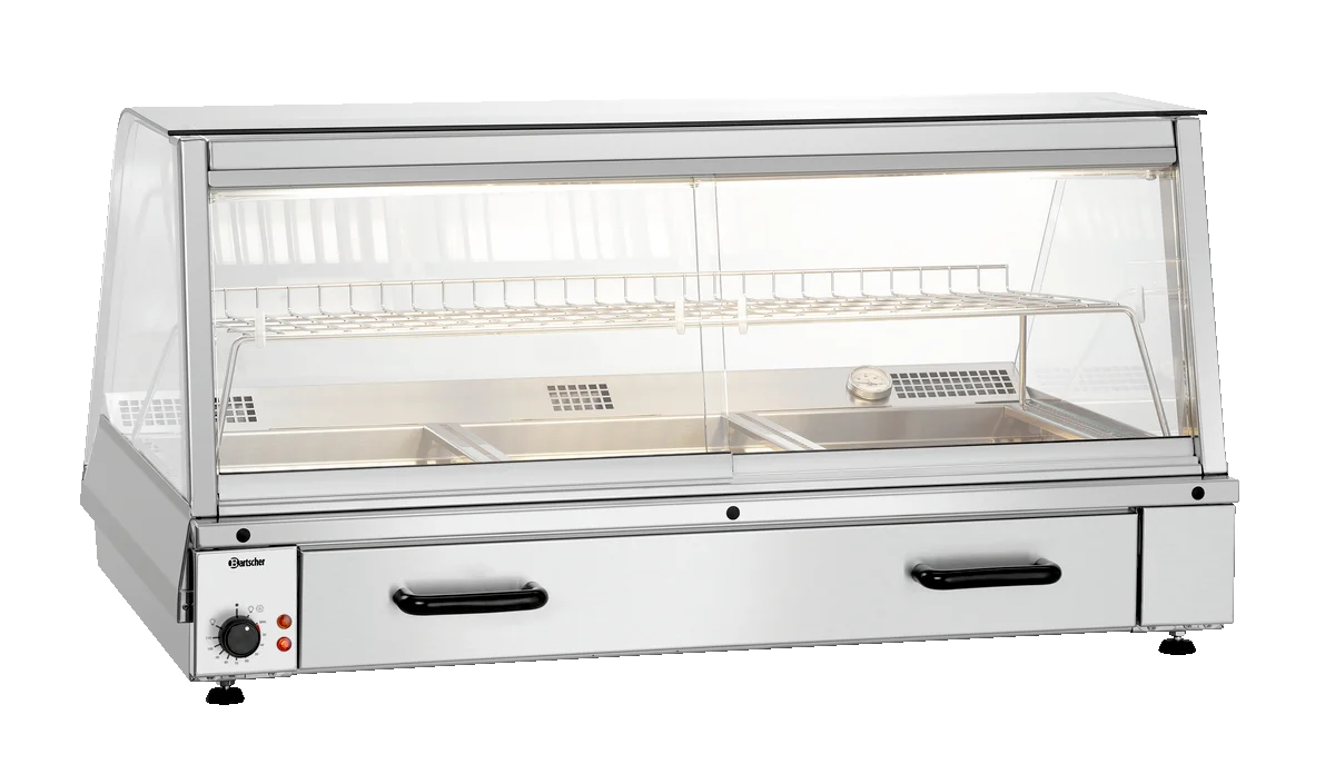 Bartscher Vitrine chauffante GN3110-R