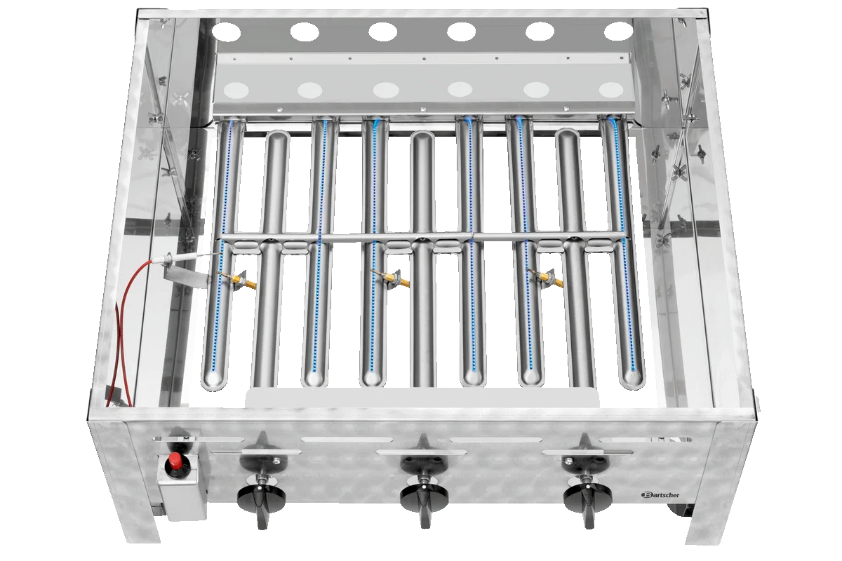 Bartscher Grill à gaz de table TB1100PF