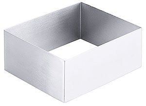 Moule à mousse, rectangulaire 10x12 cm