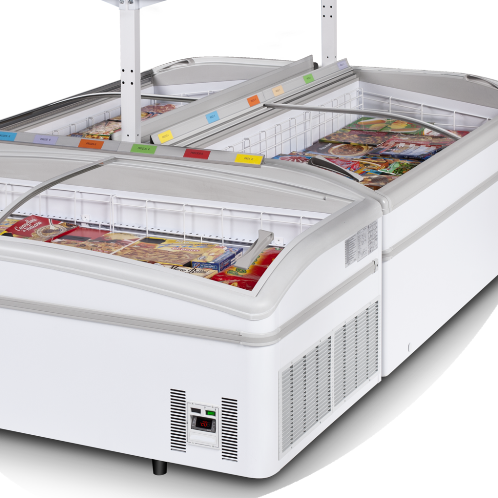 Congélateur combiné pour supermarché SHALLOW 250-CF-P