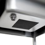 Table de lavage ECO 10x6 avec 1 bac à gauche