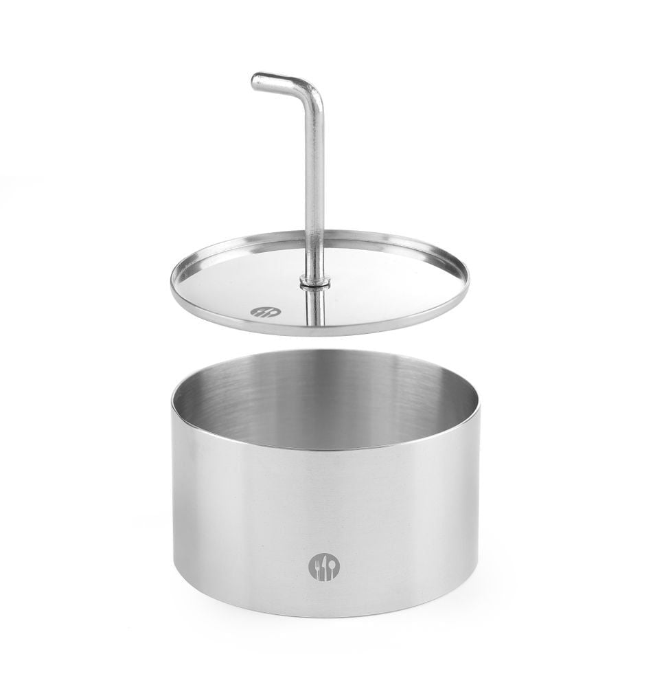 Nonnette et poussoir ronds, HENDI, ø80x(H)45mm