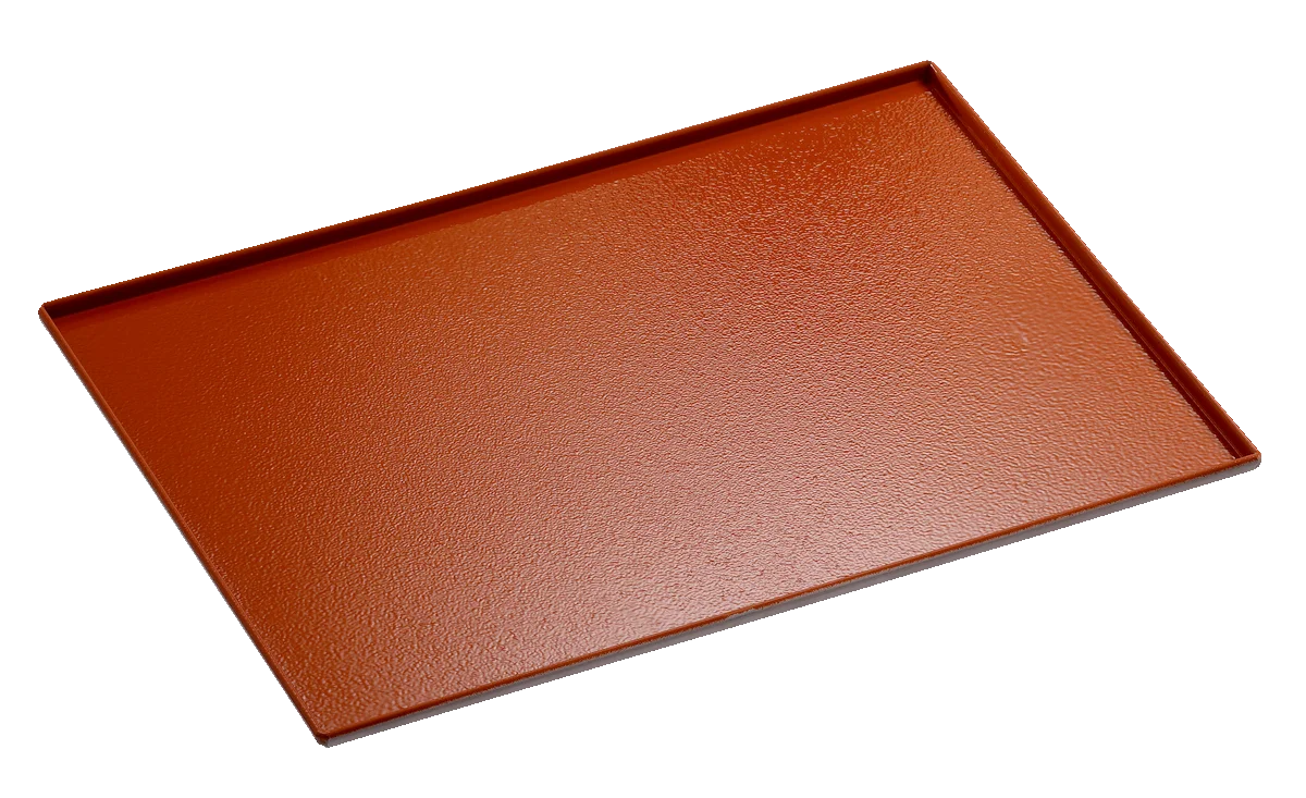 Plaque de cuisson Bartscher revêtement en silicone 433 x 333 mm