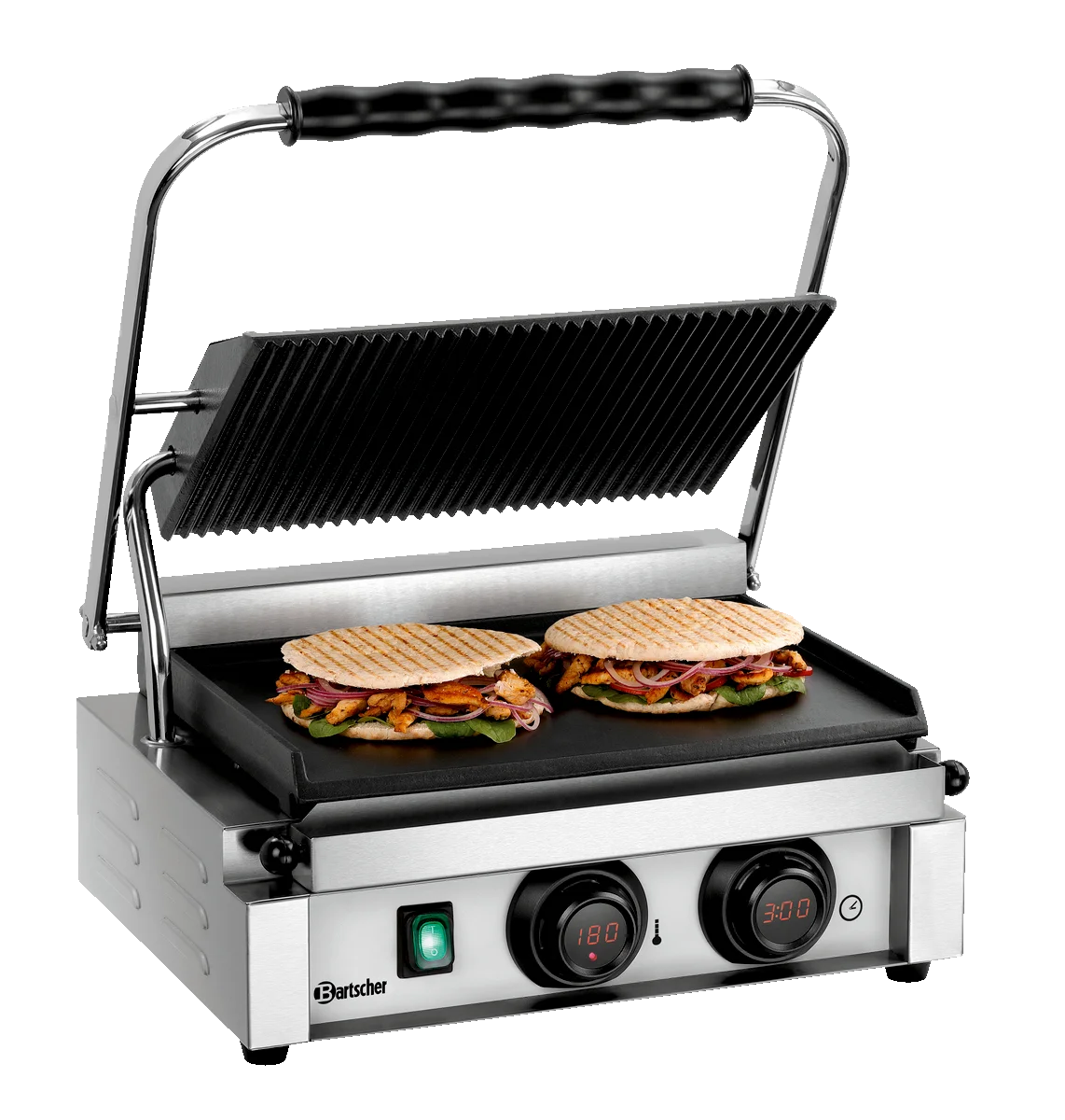 Bartscher grill à contact / grill à panini « Panini-MDI » 1GR