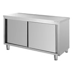 Armoire de travail en inox ECO 12x6 sans dosseret